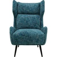 Fauteuil Arne blauw Kare Design Fauteuil Arne blauw Kare Design