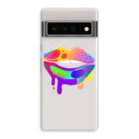 Lip Palette: Google Pixel 6 Pro Transparant Hoesje
