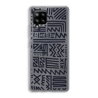 Marrakech print: Samsung Galaxy A42 5G Transparant Hoesje