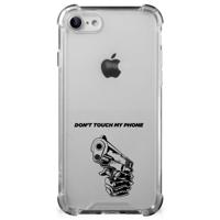 iPhone SE 2022/2020 | iPhone 8/7 Anti Shock Case Gun Don&apos;t Touch My Phone