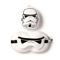 Relaxeazzz Pluche The Original Stormtrooper Rond Reiskussen & Slaapmasker
