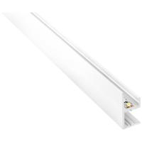 Barthelme 62399531_9010 BARdolino Muro LED-profiel Aluminium (l x b x h) 1000 x 18.4 x 37.3 mm 1 m