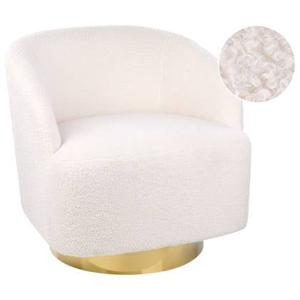 Beliani - LAVIK - Fauteuil - Wit - Polyester