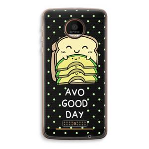 Avo Good Day: Motorola Moto Z Force Transparant Hoesje