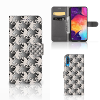 Samsung Galaxy A50 | Telefoonhoesje | Met pasjeshouder | Salamander Grey