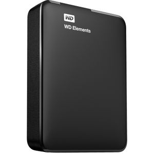 WD Elements Portable, 2 TB harde schijf WDBU6Y0020BBK-WESN, Micro-USB-B 3.2 (5 Gbit/s)