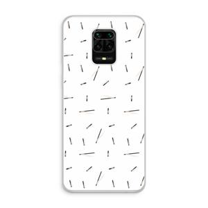 Hipster stripes: Xiaomi Redmi Note 10 Lite Transparant Hoesje