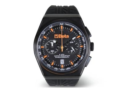 Beta 9593A-Chronograaf Horloge, Stalen Kast - 095930050