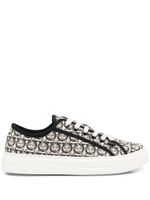 Ferragamo baskets Anson Gancini en jacquard - Tons neutres