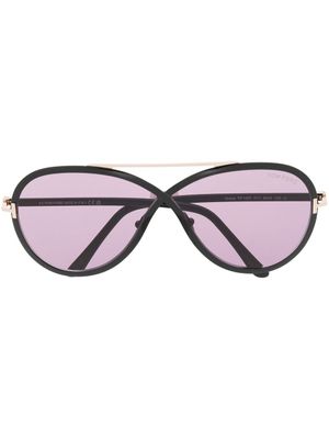 TOM FORD Eyewear lunettes de soleil à verres teintés - Noir