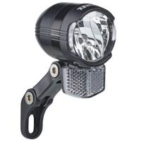 Buchel shiny 80 led koplamp naafdynamo 80 lux aan/uit met standlicht