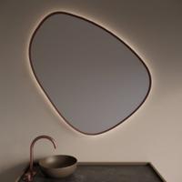 Badkamerspiegel Gliss Design Fenix | 60 cm | Indirecte LED verlichting | Bewegingssensor | Met spiegelverwarming | Koper rose Badkamerspiegel Gliss Design Fenix | 60 cm | Indirecte LED verlichting | Bewegingssensor | Met spiegelverwarming | Koper rose