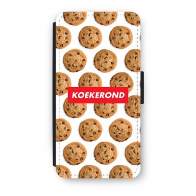 Koekerond: iPhone 8 Plus Flip Hoesje