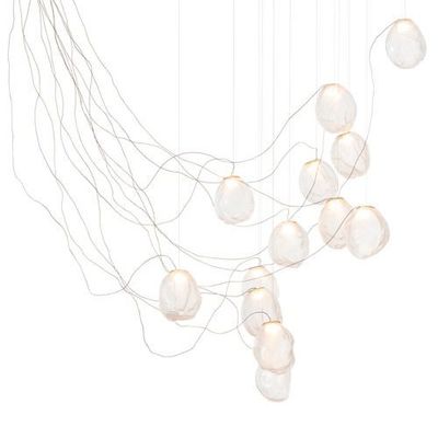 Bocci 73.13V Semi-Rigid Hanglamp - Transparant