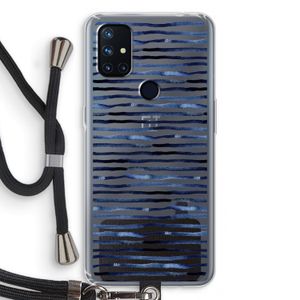Verrassende lijnen: OnePlus Nord N10 5G Transparant Hoesje met koord