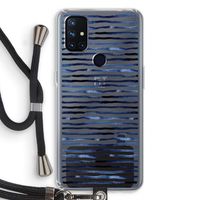 Verrassende lijnen: OnePlus Nord N10 5G Transparant Hoesje met koord