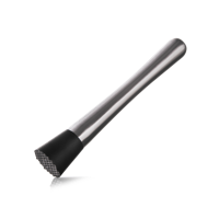 Vacu Vin Cocktailstamper - Zilver - 18.5 cm