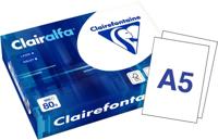 A5 papier 80 gram pak 500 vel Clairefontaine Clairalfa (A5 = 1/2 A4!)