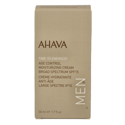 Ahava Men age control moisturizing gezichtcreme SPF15 50 Milliliter