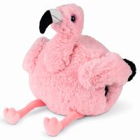 Noxxiez Handwarmer - Knuffel - Kussen - Flamingo