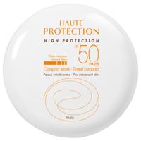 Avène Solaires Gamme Blanche 100% Minérale Compact Teinté Sable Crème SPF50 10gr