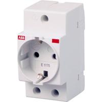 ABB E1175 DIN-rail contactdoos zonder klapdeksel Grijs 1 stuk(s) - thumbnail