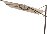 4 Seasons Outdoor zweefparasol siesta premium 300x300cm beach