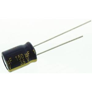 Panasonic Elektrolytische condensator Radiaal bedraad 3.5 mm 150 µF 35 V 20 % (Ø) 8 mm 1 stuk(s)