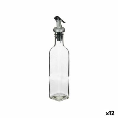 Flesje Transparant Glas Staal 250 ml (12 Stuks)