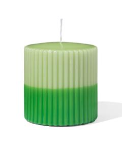 HEMA Stompkaars Ø10x10cm Ribbel Lichtgroen-groen (groen)