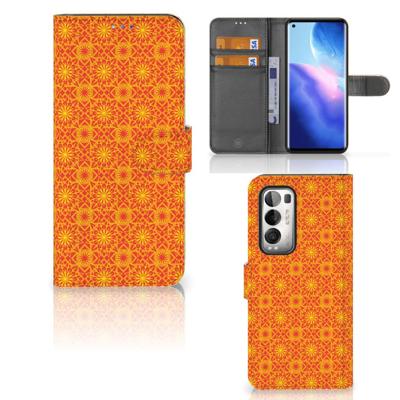 OPPO Find X3 Neo 5G | Telefoon Hoesje | Batik Oranje