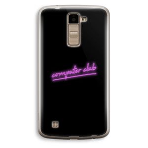 Vice Black: LG K10 (2016) Transparant Hoesje