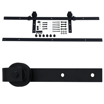 Waelbers Hangrolset recht met rail in 2 gedeelten (2000mm) - 1 Stuk(s) - 414707.75