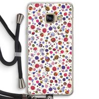 Planets Space: Samsung Galaxy A3 (2016) Transparant Hoesje met koord