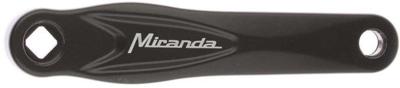 Crankarm rechts Miranda Alfa 1 170mm - zwart gecoat