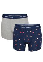 Happy Shorts Happy Shorts 2-Pack Kerst Boxershorts Heren Koekjes