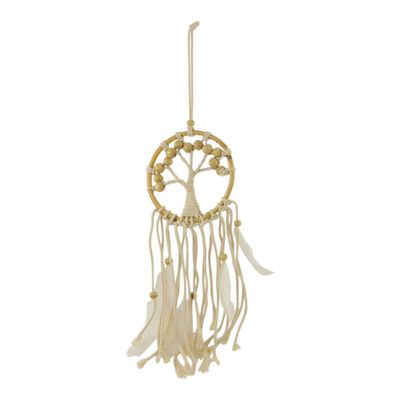Dromenvanger Tree of Life met Houten Kralen (47 cm)