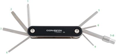 CONTEC Ct multifunction tool 9 9 functions