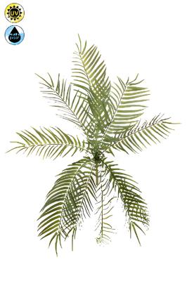 Fish bone fern bush UV 70 cm Emerald - Emerald