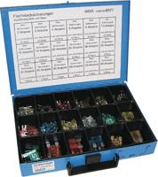 Dresselhaus assortiment zekeringen bananenstekker "8577 " sort.flat fuse sort. mini and maxi