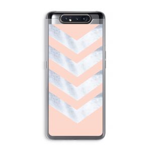 Marmeren pijlen: Samsung Galaxy A80 Transparant Hoesje