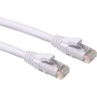 ACT Witte 10,00 meter U/UTP CAT6A patchkabel snagless met RJ45 connectoren - thumbnail