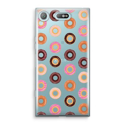 Donuts: Sony Xperia XZ1 Compact Transparant Hoesje