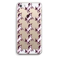 Musketon Unicorn: iPhone 5 / 5S / SE Transparant Hoesje