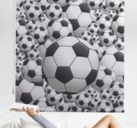 Meer sport rolgordijnen Witte bal scoren