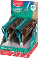 Schaar maped smiling planet 12cm display br/gr