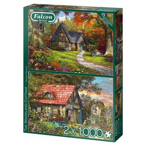 Falcon de luxe The Woodland Cottage 2x1000 stukjes