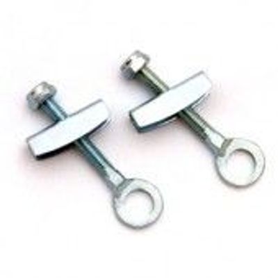 Simson fietsketting spanners - staal, 35mm, zilver