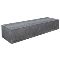 Zitelement Antraciet 200 x 60 x 40 cm - Gardenlux