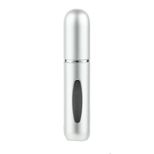 Mini Parfum Flesje - Navulbaar - 5 ml - Reisflesje - Parfumverstuiver - Mat Zilver kopen